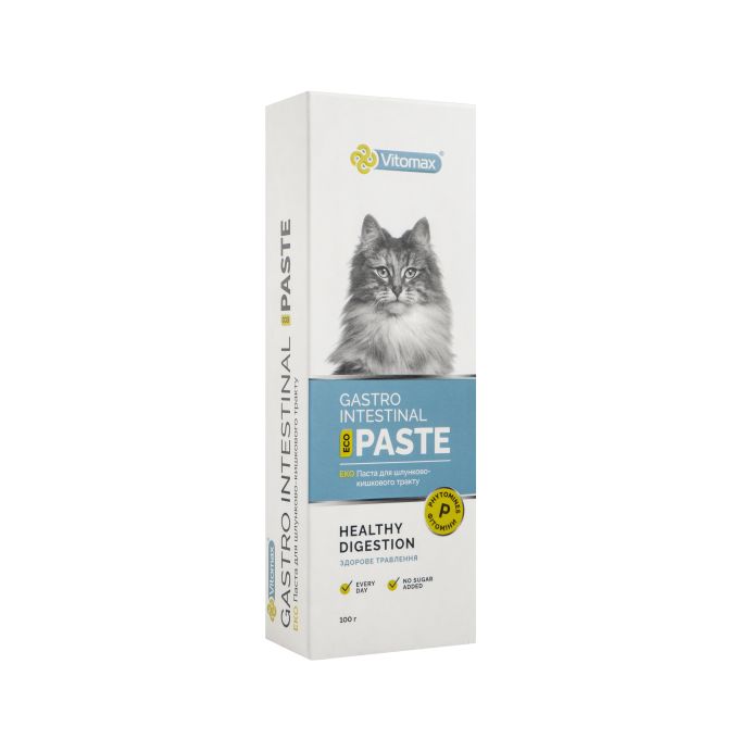 ЭКО ПАСТА Vitomax для желудочно-кишечного тракта кошек (100 г)